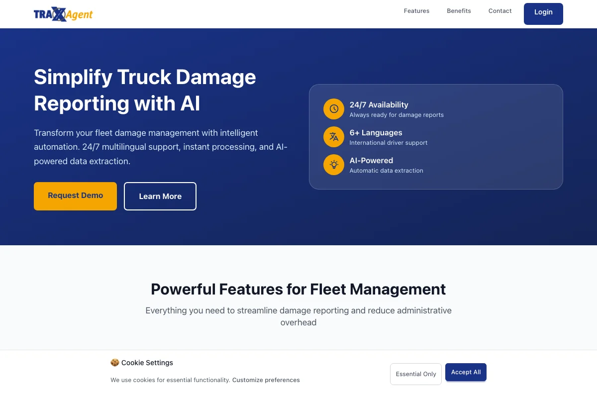 TraXAgent - Automating Fleet Damage Reports